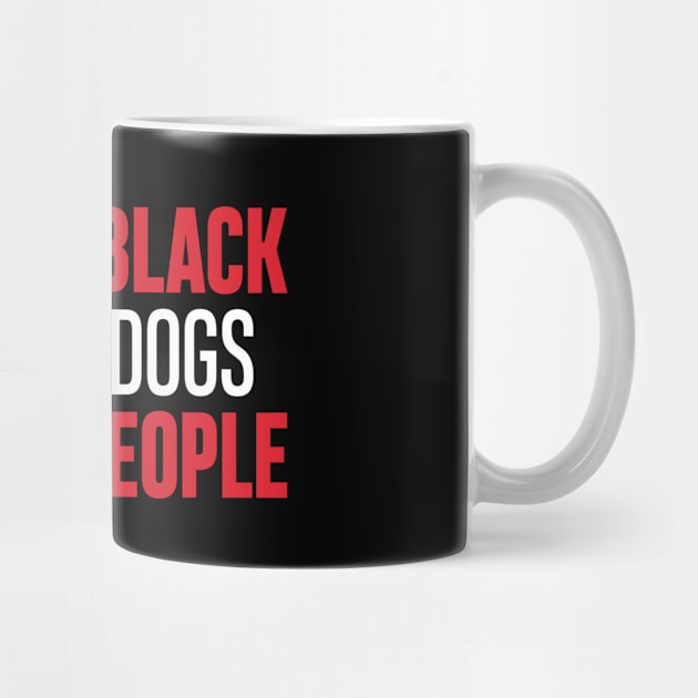 'Wears Black Loves Dogs Avoids People' Dog Hilarious by ourwackyhome